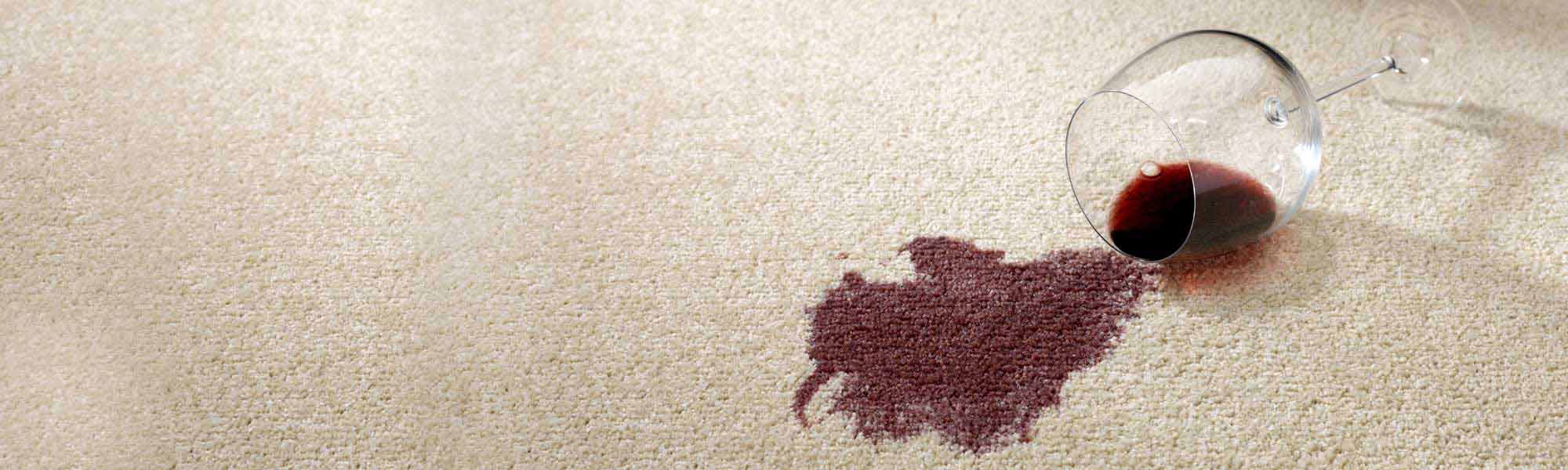 Woman Laying On A Clean Carpet After Stain Removal